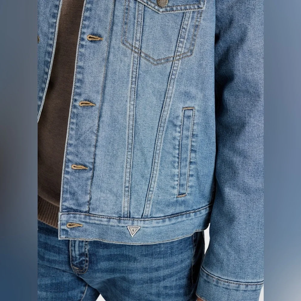 GUESS Braun Sherpa Jacket SZ XXL